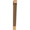 Ekena Millwork Traditional Block Smooth Bracket, Western Red Cedar, 3 1/2"W x 34"D x 34"H BKT04X34X34TRA05SWR - alternate 3
